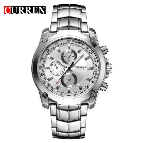 Curren Full Steel Business Quartz Watch